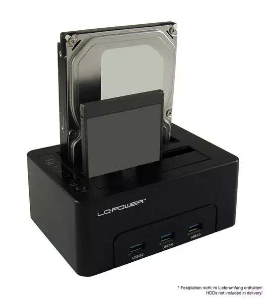 Док-станция для накопителей LC-Power LC-DOCK-U3-HUB Photo 3