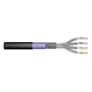 Network Cable Digitus Cat.7 S/FTP 1000m Black