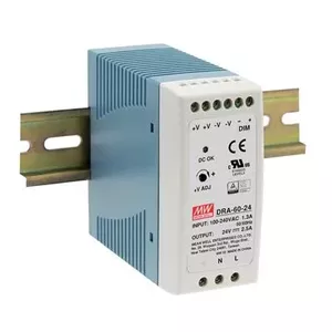 Блок питания MEAN WELL DRA-60-12 60W 12V Вход 90-264V