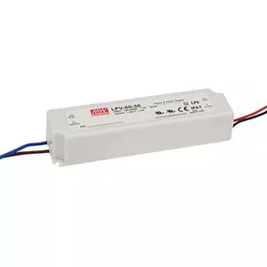 LED драйвер MEAN WELL LPV-60-48 Выходная мощность 60 Вт IP20 AC вход 90-264 В