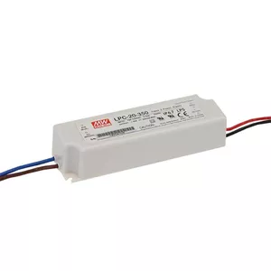 Блок питания MEAN WELL LPC-20-350 20W Внутренний 90-264V Белый
