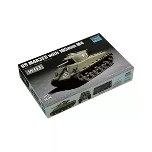 Plastic model Tank US M4A3E8 + 105mm M4