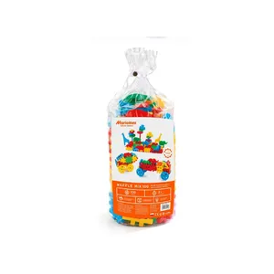 Construction Blocks Marioinex Mix 100 Model 900208 – assorted plastic building bricks set, 100 pieces