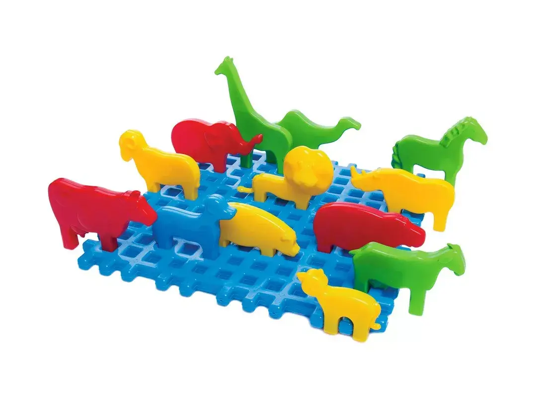 Construction blocks Marioinex Mini Zoo 901298 Photo 2