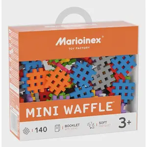 Marioinex Mini Waffle 140 building set — 140 pieces, multicolour, for ages 3+