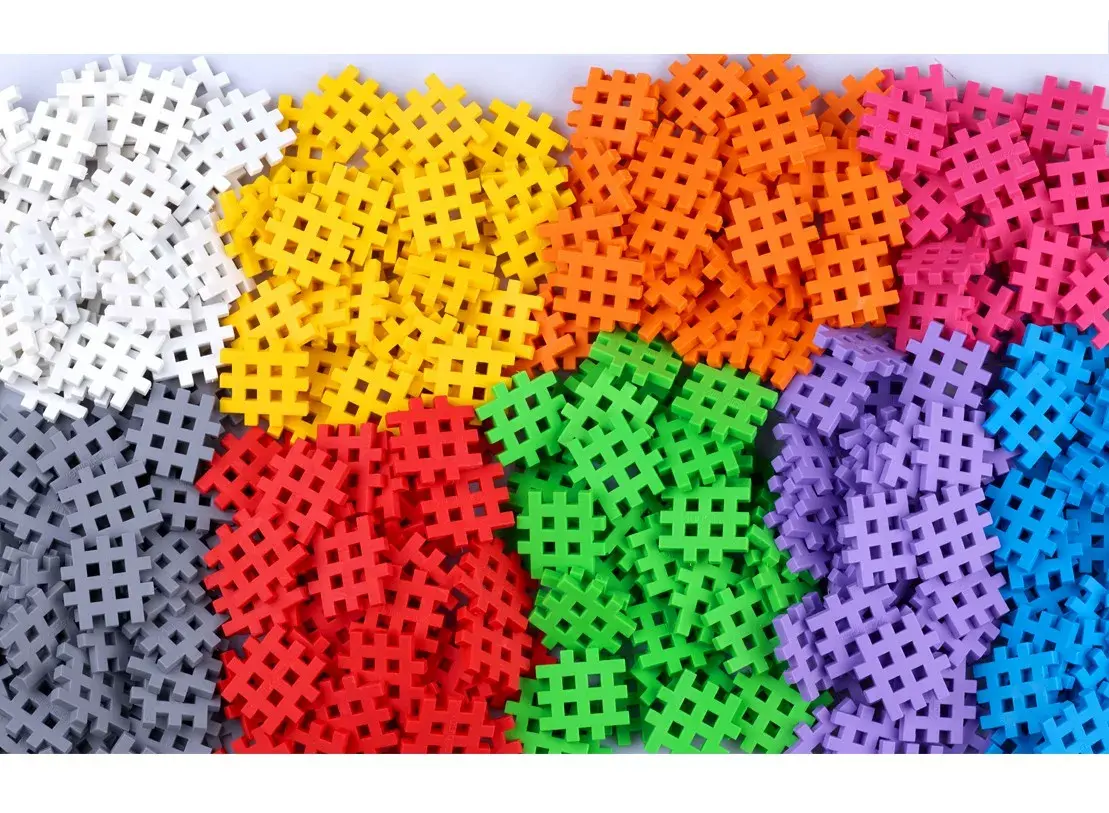 Construction blocks Marioinex Mini Waffle 300 — 300 pcs Photo 2
