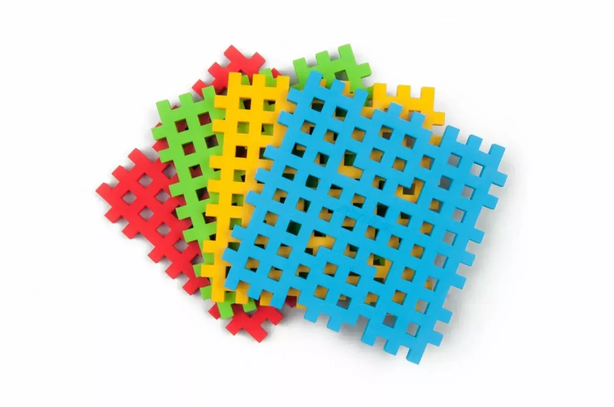 Marioinex Mini Waffle Mini Base 4 шт. — конструктор Photo 7