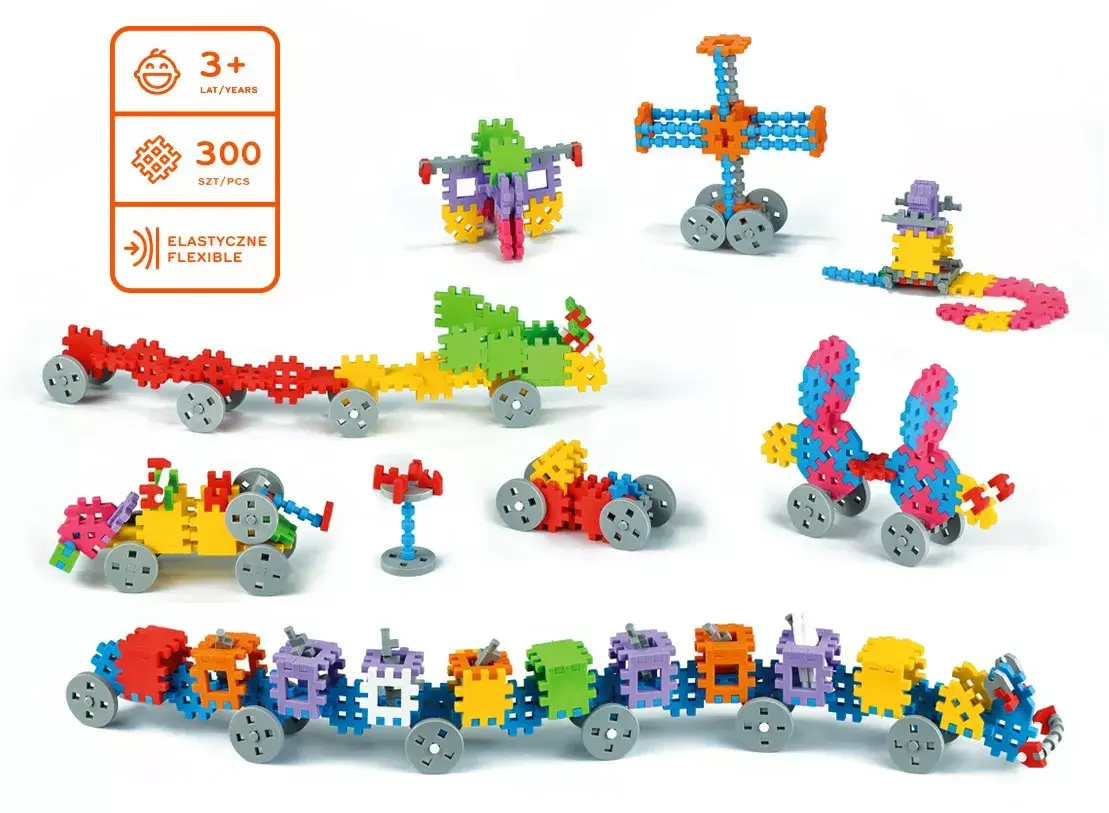 Construction blocks Marioinex Mini Waffle Constructor 300 Photo 3