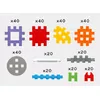 Construction blocks Marioinex Mini Waffle Constructor 300 Photo 4