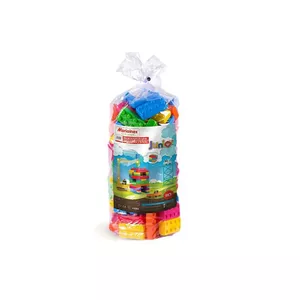 Конструктор Marioinex Junior Brick Blocks 901724 — 100 деталей, сцепляющиеся пластиковые блоки