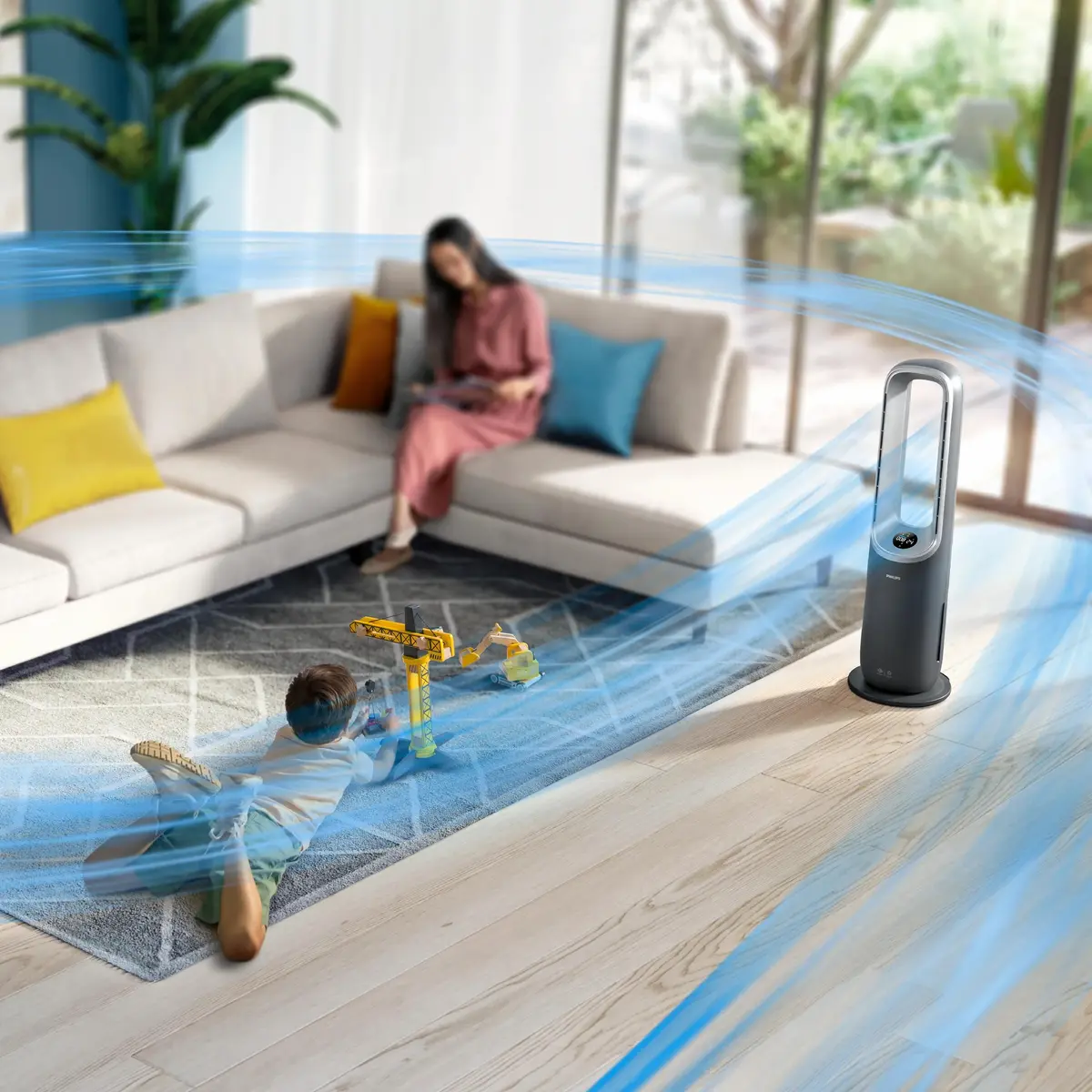 Philips AMF870/15 Air Purifier and Heater Photo 4