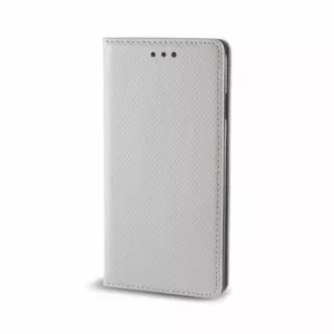 Phone sleeve GreenGo for LG K8 K350N Silver — magnetic attachment, protective case