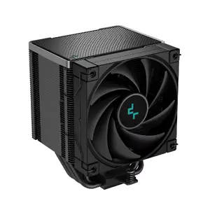 Air cooler DeepCool AK500 ZERO DARK — 120 mm fan, 158 mm height, 117 mm depth, 240 W TDP, Black