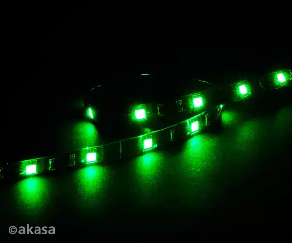 Akasa Vegas M LED strip — green AK-LD05-50GN Photo 2
