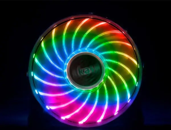 Ventilators Akasa Vegas X7 Datora korpuss