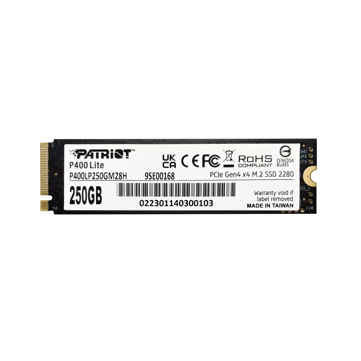 SSD Patriot Memory 250 ГБ P400 Lite Photo 5