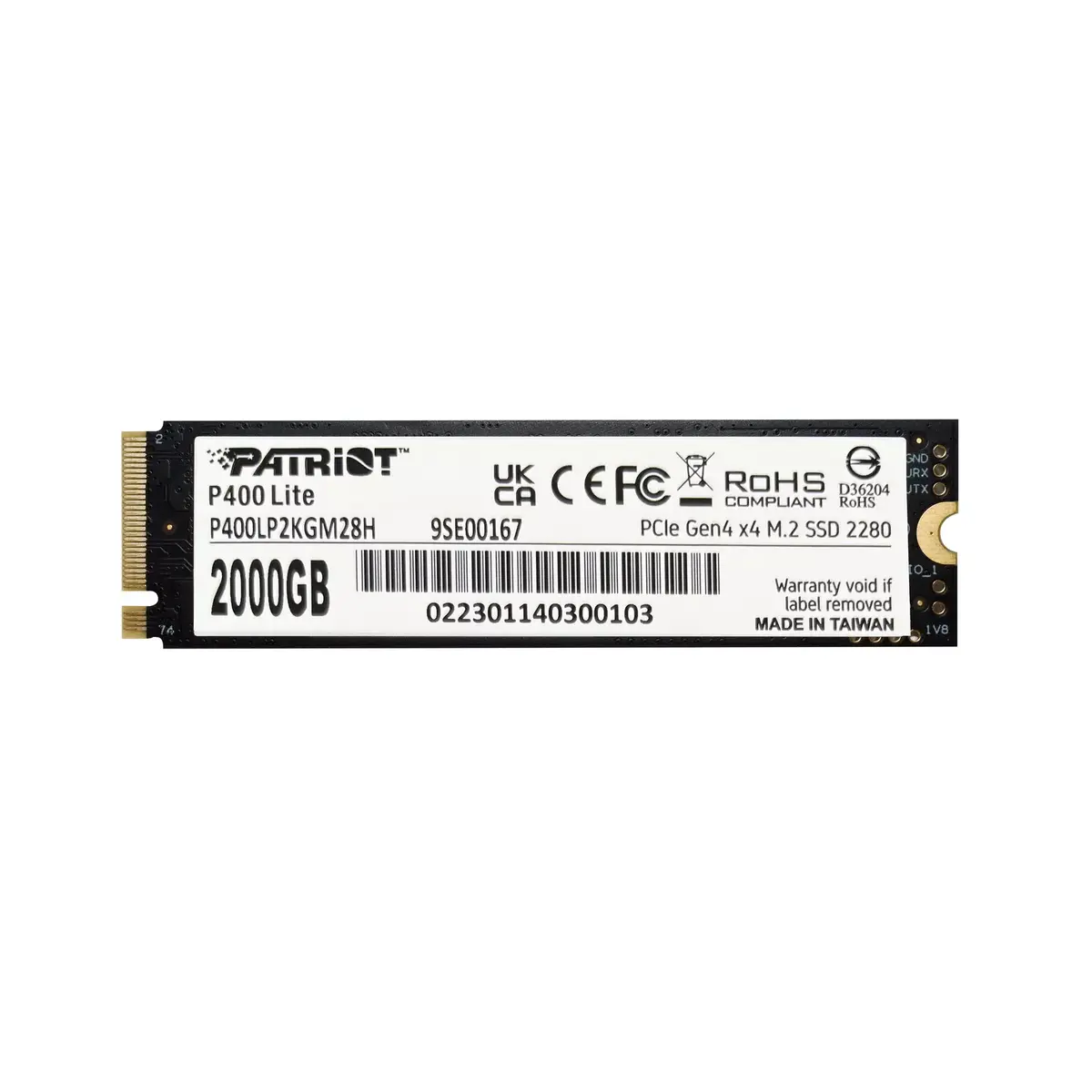 PATRIOT P400 Lite 2 ТБ M.2 NVMe SSD Photo 5