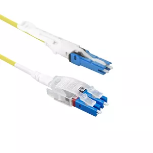 ACT 2m Singlemode 9/125 OS2 Polarity Twist Uniboot Duplex Fiber Patch Cable