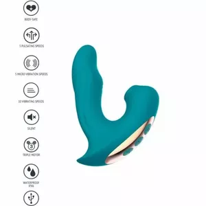 Vibrator XOCOON ETERNAL LOVE VIBE STIMULATOR GREEN D-234623