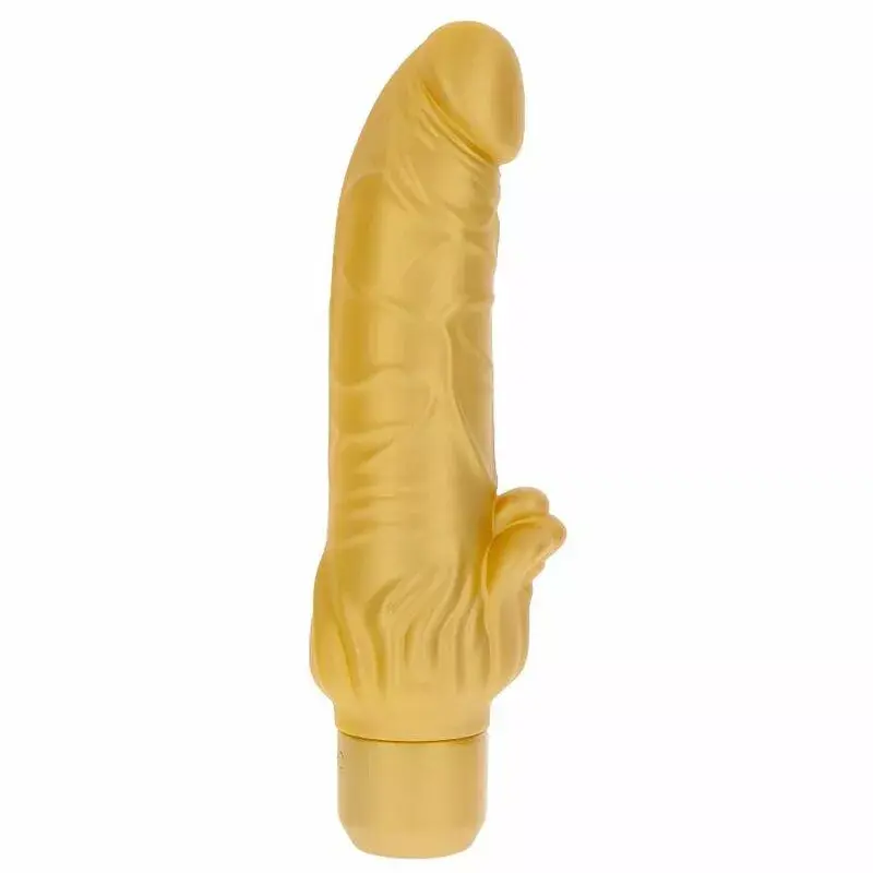 Вибратор GET REAL Gold Dicker Stim Photo 2