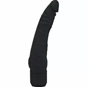 Vibrators GET REAL Klasiskais Šaurs Silikons Melns