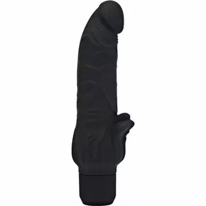 Vibrator GET REAL Silicone Black