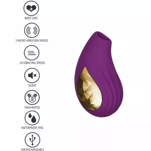Handheld Massager XOCOON DIVINE LOVE PURPLE D-234625 – handheld wand massager, battery-powered, compact design