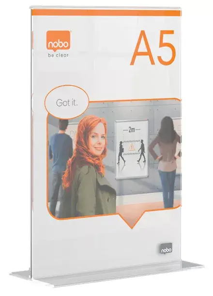NOBO Premium Plus A5 acrylic whiteboard 148x210 mm Photo 3