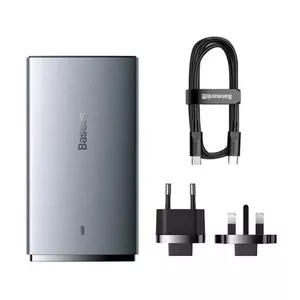Mobilā ierīce lādētājs Baseus CCGP150113 Universāls Melns Pelēks AC Ātrā uzlāde