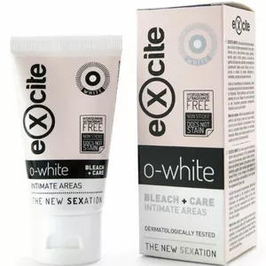 Bleach EXCITE O WHITE 50 ml — EXCITE intimate area bleaching, 50 ml