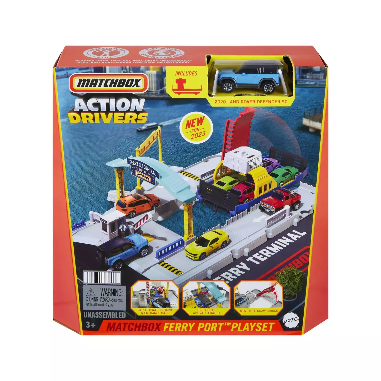 Matchbox Action Drivers Ferry Port Playset HMH29 | AiO.lv