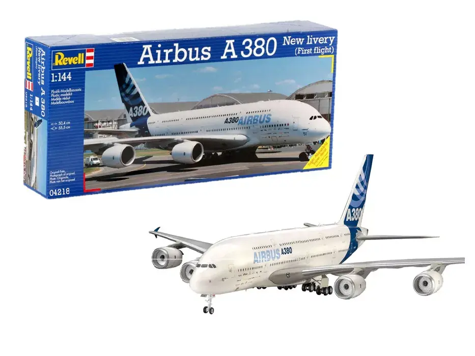 Modeļu komplekts Revell Airbus A 380 Design New livery First Flight Photo 2