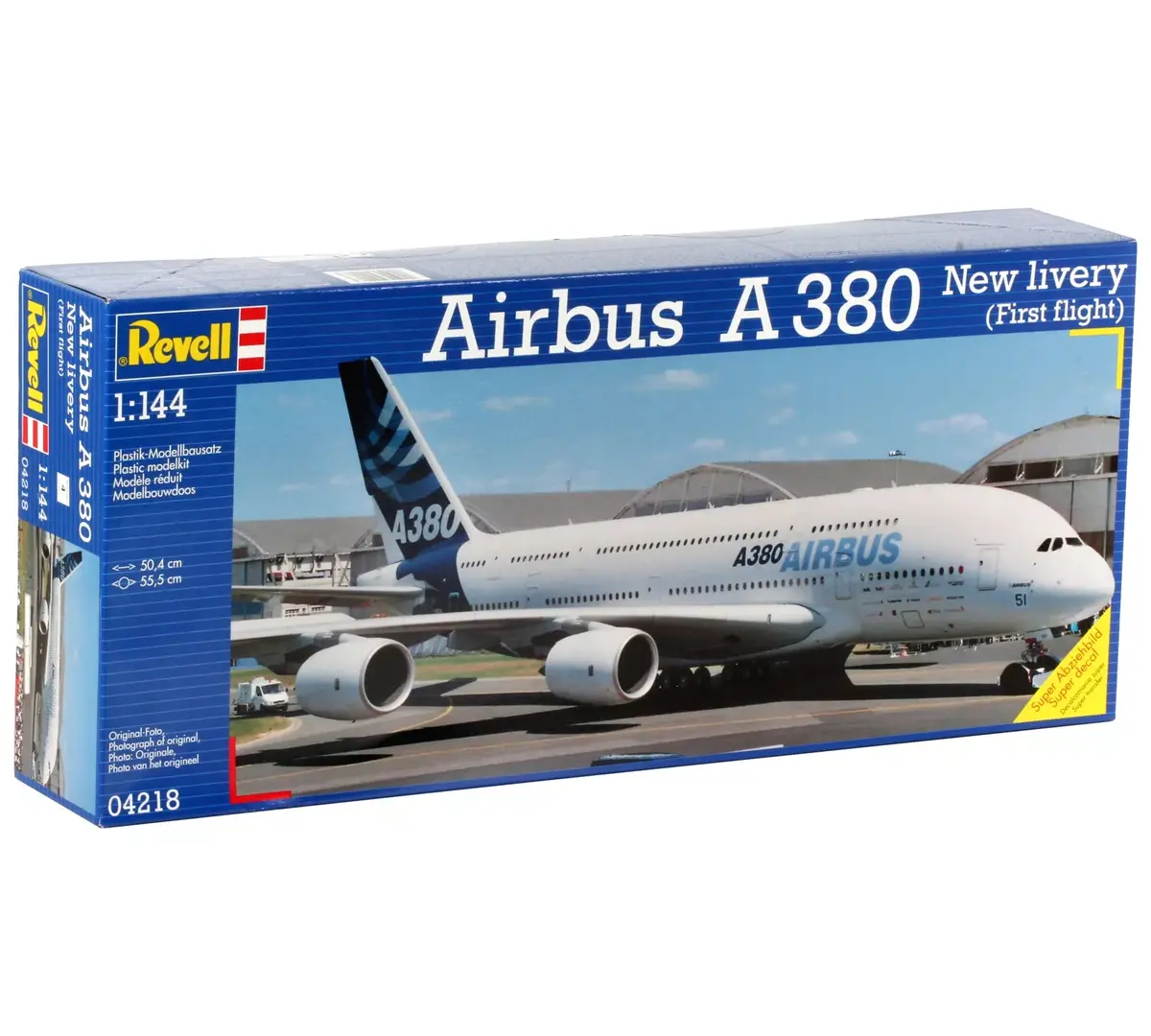 Modeļu komplekts Revell Airbus A 380 Design New livery First Flight Photo 3