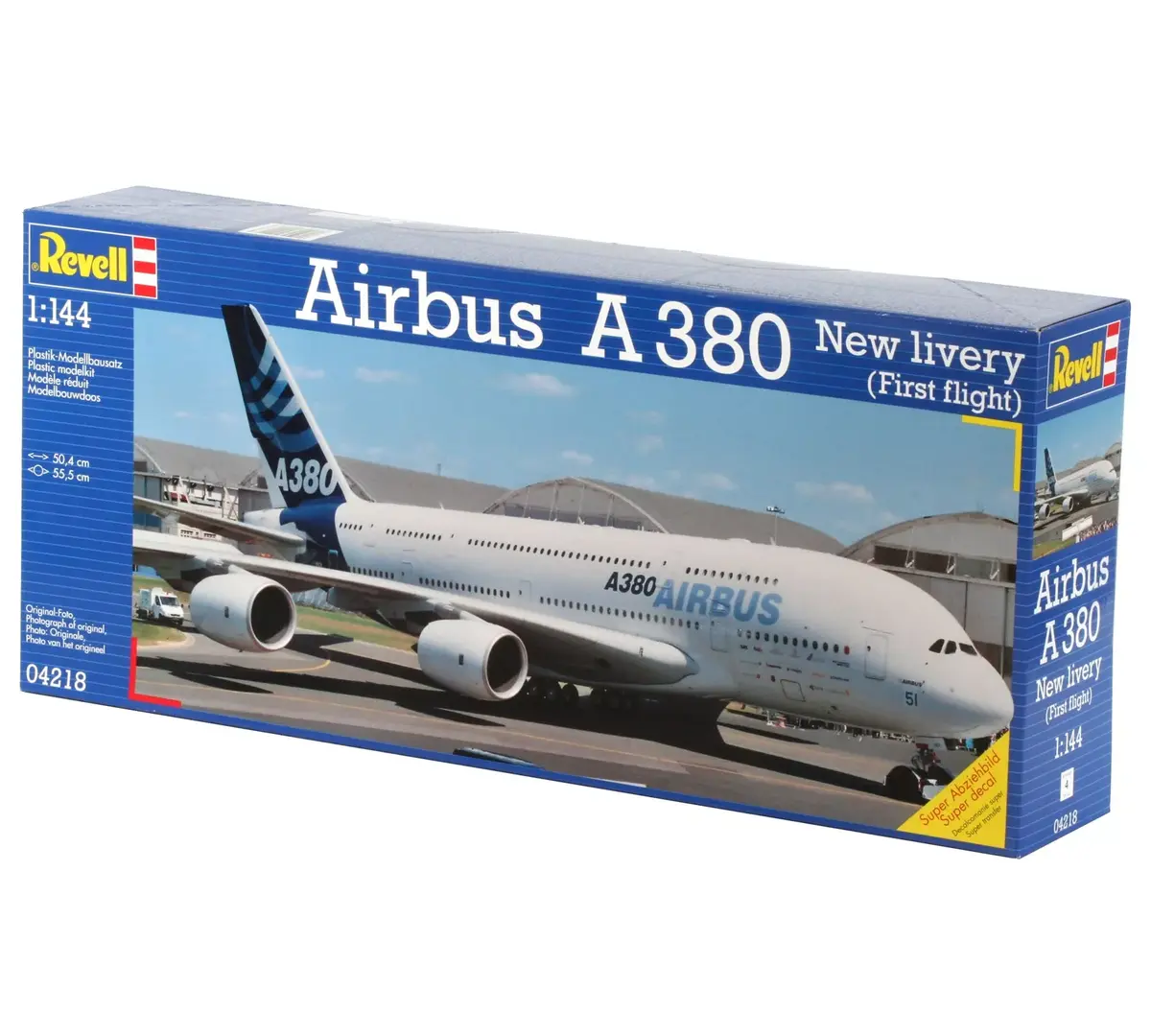 Modeļu komplekts Revell Airbus A 380 Design New livery First Flight Photo 5