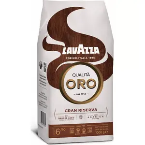 Whole Bean Coffee Lavazza Qualità Oro Gran Riserva — premium blend, whole beans, 250g