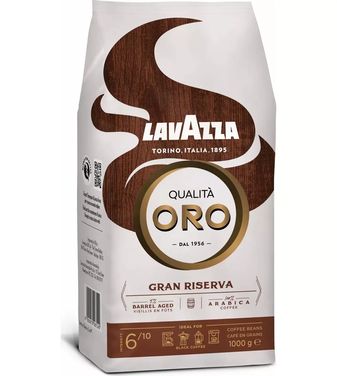Lavazza Qualità Oro Gran Riserva — кофе в зернах Photo 2