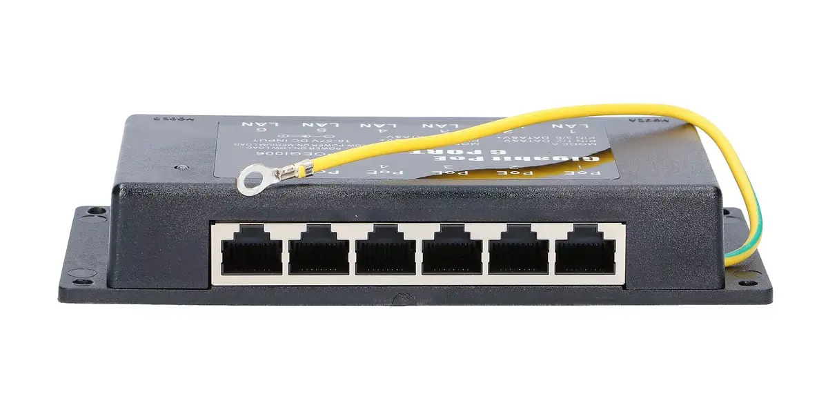 MikroTik PoE-инжектор 6 портов Gigabit 48 В Photo 2