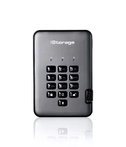 Hard Drive iStorage 4TB USB 3.2 IS-DAP2-256-4000-C-G