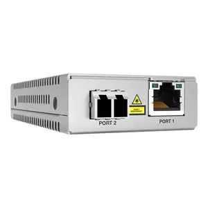 Медиаконвертер Allied Telesis AT-MMC2000LX/LC-TAA-60 1000 Мбит/с 1310 нм одномодовый LC серый