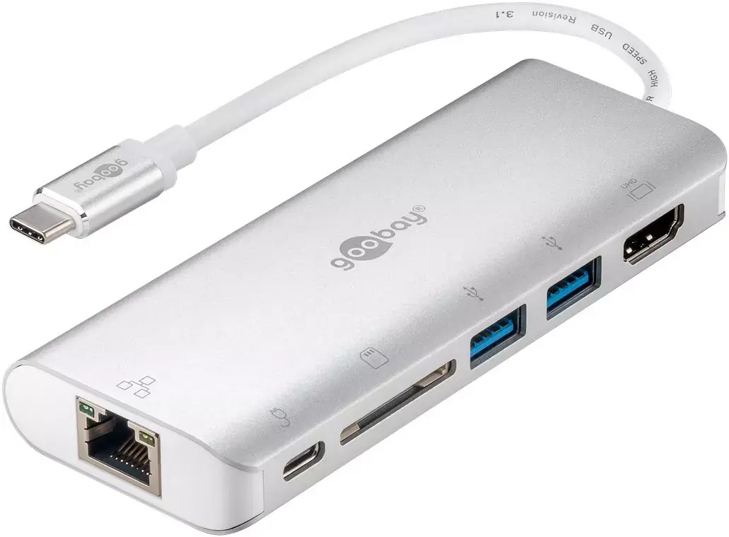 USB-C Multiport Adapter Goobay 76788 Photo 2