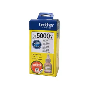 Ink Cartridge Brother BT5000Y Yellow — Original Extra High Yield Pigment Ink, 5000 pages