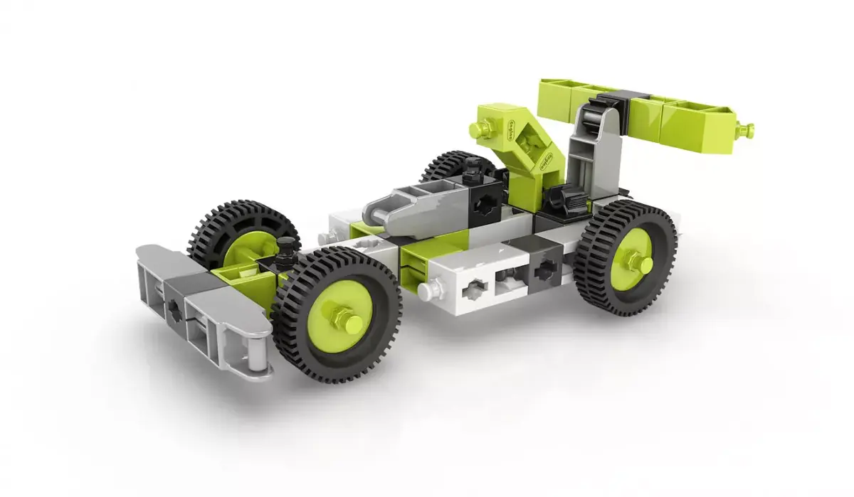Engino Inventor Cars 4 Models — набор шестерёнок Photo 4