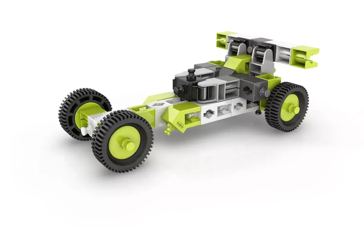 Engino Inventor Cars 4 Models — набор шестерёнок Photo 5