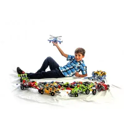 Конструктор Engino Inventor Motorbikes 8 моделей Photo 6