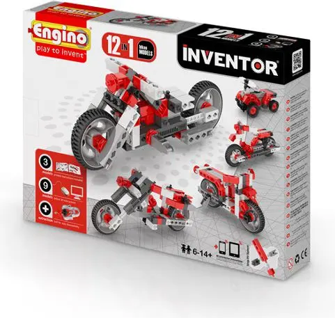Engino Inventor Motorbikes 12 modeļi — konstruktors Photo 11