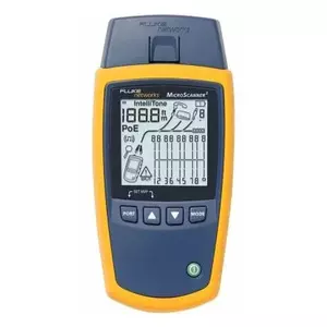 Cable Tester Fluke MicroScanner² Blue Yellow