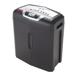 Paper shredder HSM shredstar X8 — P-4 particle-cut 4.5 mm, 8-sheet capacity, 18 L bin, 22 cm working width, silver