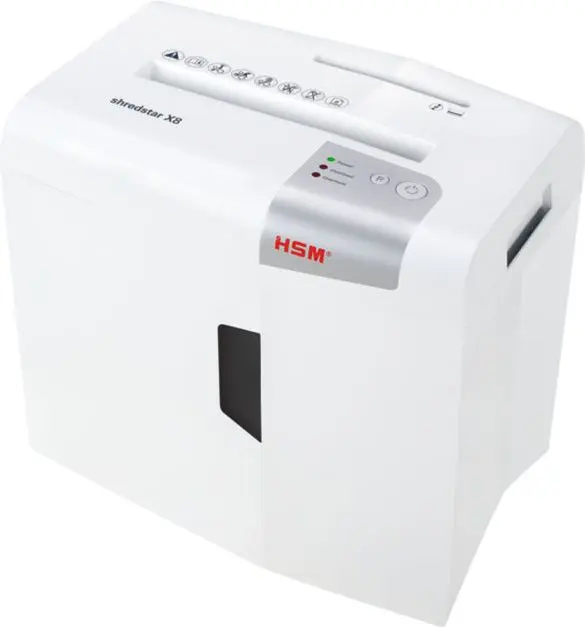 Dokumentu smalcinātājs HSM shredstar X8 —