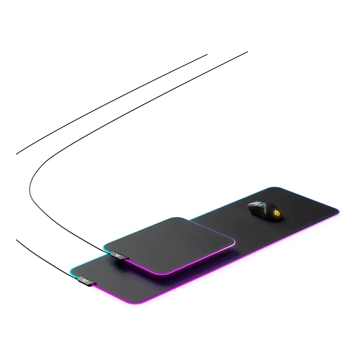 STEELSERIES QcK Prism Cloth XL spēļu paliktnis Photo 5