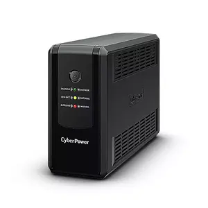 Uninterruptible Power Supply CYBERPOWER UT650EG, Line-Interactive UPS, 0.65 kVA (360 W), 3x Type E outlets, AVR, Sine waveform
